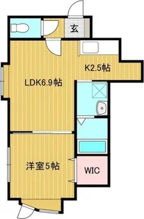 シューストリングス 【2階】の間取り