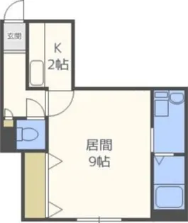 LEE SPACE 北10条Ⅰ【3階】の間取り