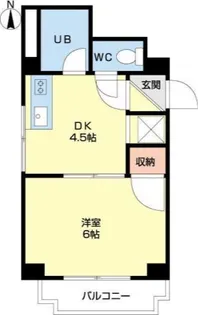 プロムナード麻生【1階】の間取り