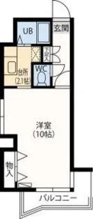 藤井ビル北17条Ⅱ【6階】の間取り