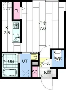 infinito麻生ステーション(インフィニト) 【1階】の間取り