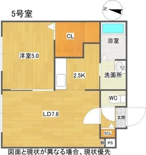 Estate N21(エステート北21)【3階】の間取り