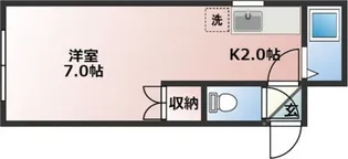 JPコート元町西 【205号室】の間取り