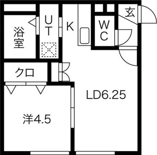 モンレーヴIII【1階】の間取り