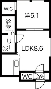 EFFICIENT N19【1階】の間取り