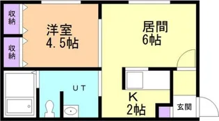 リースクエア31・Ⅰ【106号室】の間取り