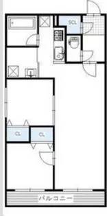 BRIGHTON COURT N20【2階】の間取り