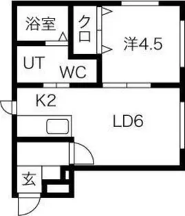 TILA北12条【4階】の間取り