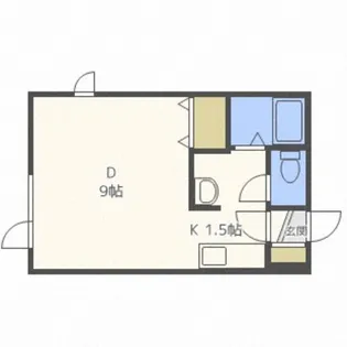 メープルN13【1階】の間取り