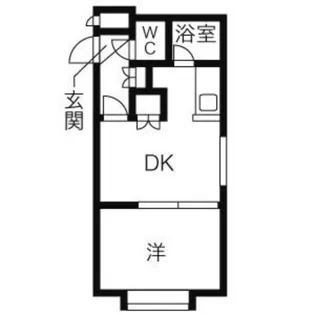 ウィスタリア元町【402号室】の間取り