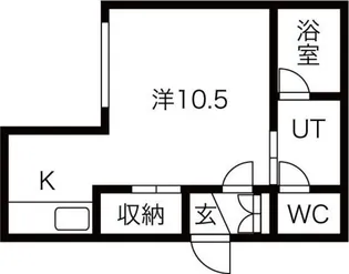 HOPE桑園【4階】の間取り