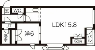 ハートランド光星【4階】の間取り