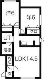 ビサイド パーク20【2階】の間取り