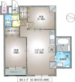Sugar Ray【7階】の間取り