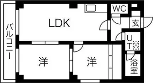 サントアリオデ元町【5階】の間取り