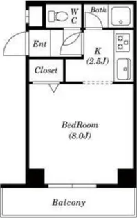 インペリアル13【5階】の間取り