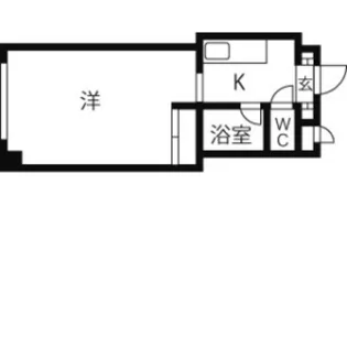 シティハイムジュネス【402号室】の間取り