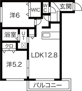 Park Village Sapporo 【1階】の間取り