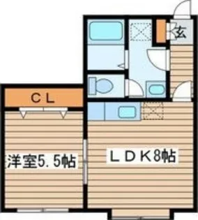 チェリーハウス【3階】の間取り