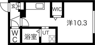 Liesse美香保【305号室】の間取り