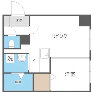 ガレリアN13【4階】の間取り