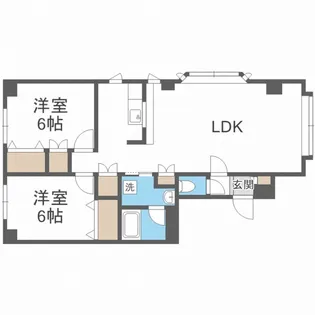 Comfy N28【3階】の間取り