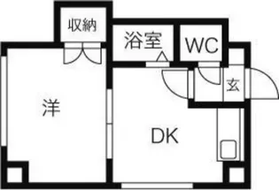 ダイアナ麻生マンション【5階】の間取り