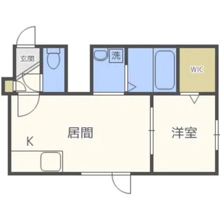 ネージュ元町I【3階】の間取り