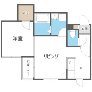 グランディールN15【4階】の間取り