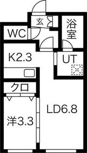 comfort ost9【4階】の間取り