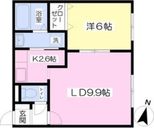 FINE BOX【4階】の間取り