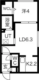 comfort ost9【2階】の間取り