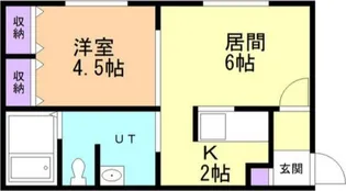 リースクエア31 Ⅰ【106号室】の間取り