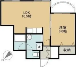 マノワール楡【3階】の間取り