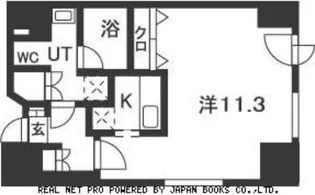 ルラシオン札幌駅前【5階】の間取り