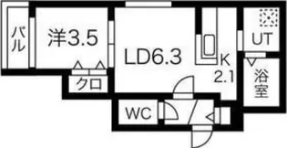 RAFIO N26 【4階】の間取り