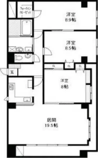 フォレストハイムN18【903号室】の間取り