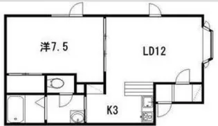 トークス91【1-D号室】の間取り