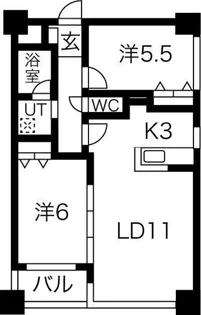ノヴァシャトン【3階】の間取り