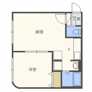 さくらハイツ1【3階】の間取り