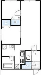 Cassina N21【4階】の間取り