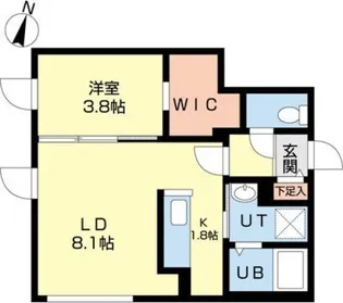 PolarisⅤ【1階】の間取り