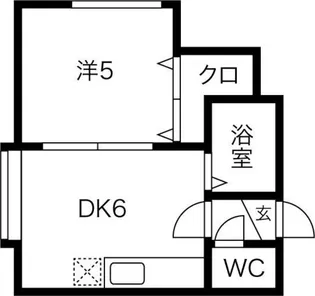 ビブレ43【2階】の間取り