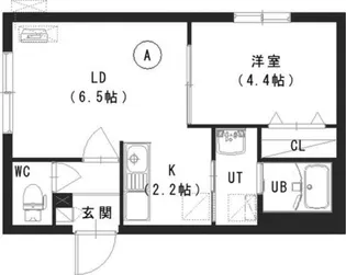 ルチアーノ発寒南【2階】の間取り