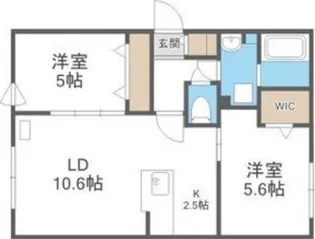 Elysee313 【4階】の間取り