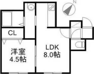 トワル24【2階】の間取り