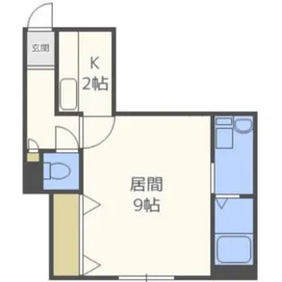 LEE SPACE 北10条Ⅱ【3階】の間取り