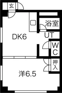 ジュールサヴァ【5階】の間取り