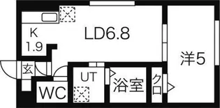 セルマ元町【2階】の間取り