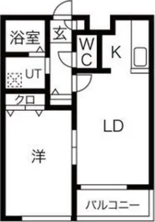 HGS MinamiAsabu 1st【2階】の間取り